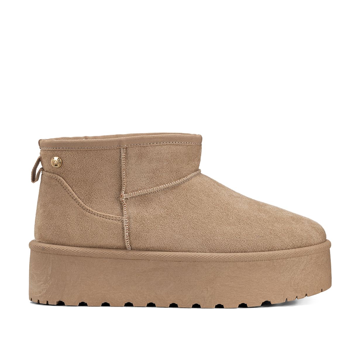 WEIDE - Botin Caqui Casual Mujer Weide LT123