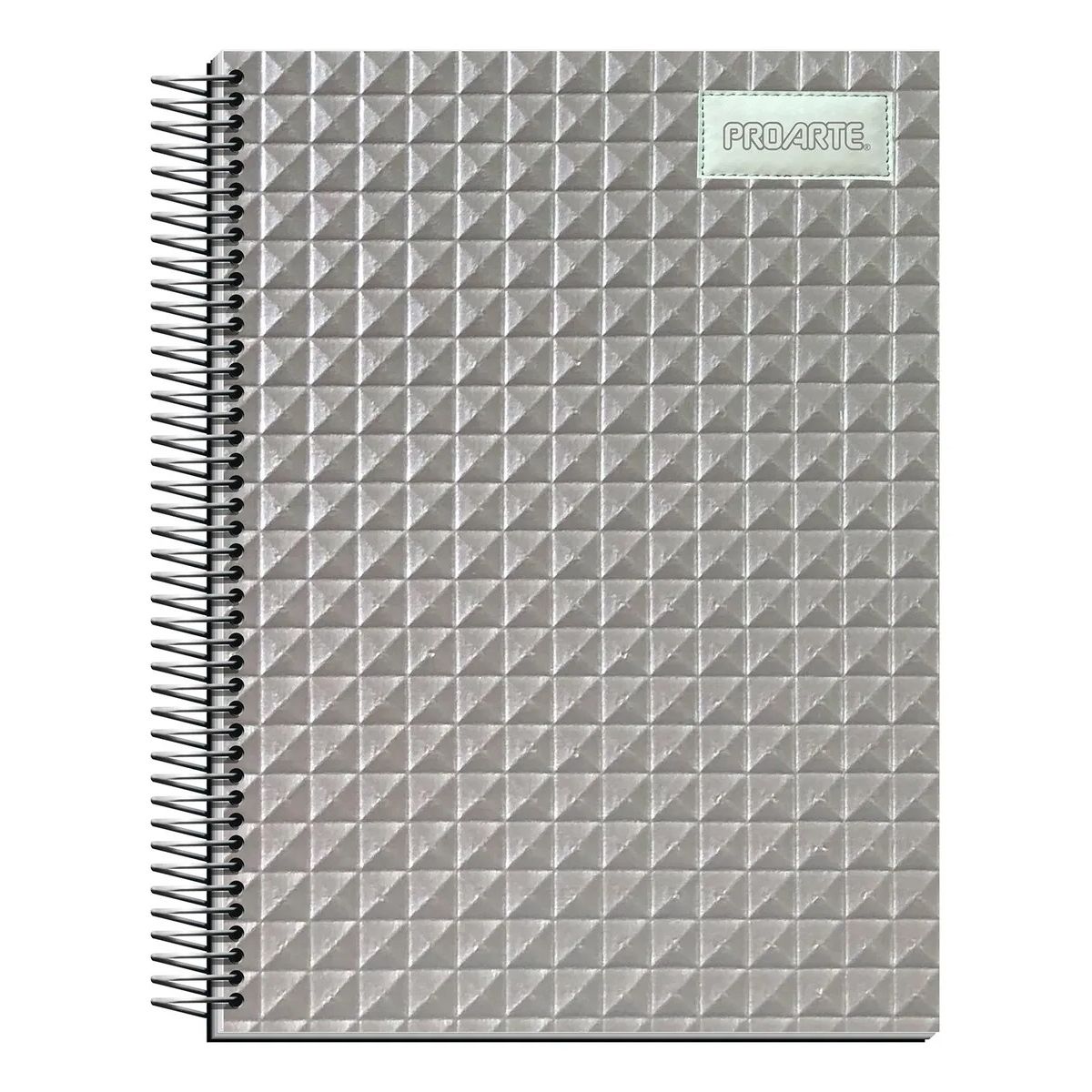 PROARTE - Cuaderno Triple Texturas Tapa Plateado 150 Hjs Proarte