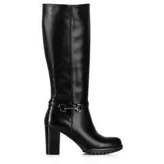 WEIDE - Bota Negro Casual Mujer QBM01