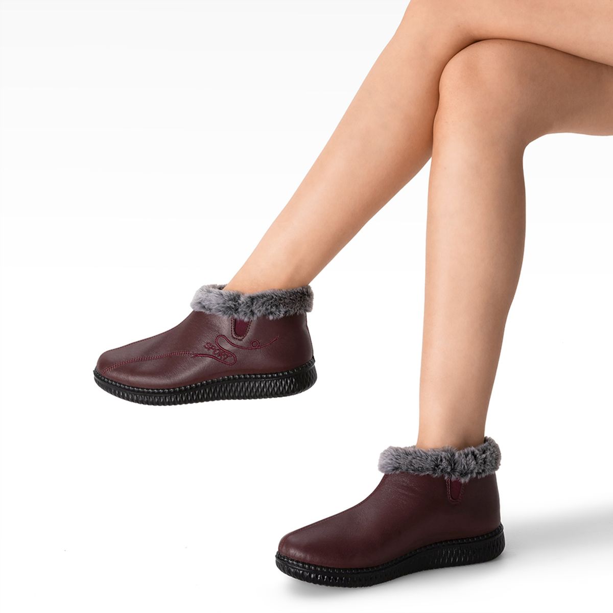 WEIDE - Botín Térmico Mujer Outdoor PU Weide TFA223