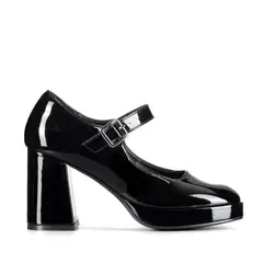 WEIDE - Zapato Mary Jane Tacones Elegante Charol Mujer YL83