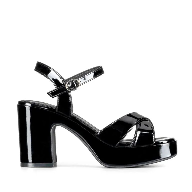 Sandalias Casual Taco Alto Mujer Fiesta Elegante YL86