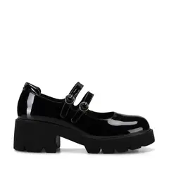 WEIDE - Zapato Taco Negro Casual Mujer YL57