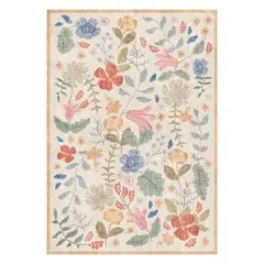 BAZHARS - Bajada de cama 080X120 cm Bloom Nor H1269 1 Vin