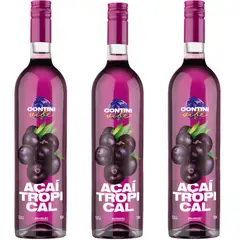 GENERICO - 3x Botellas Acai Tropical Contini