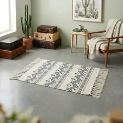 GENERICO - SET DE 2 BAJADAS DE CAMAS DECORATIVAS 60x90cm 04