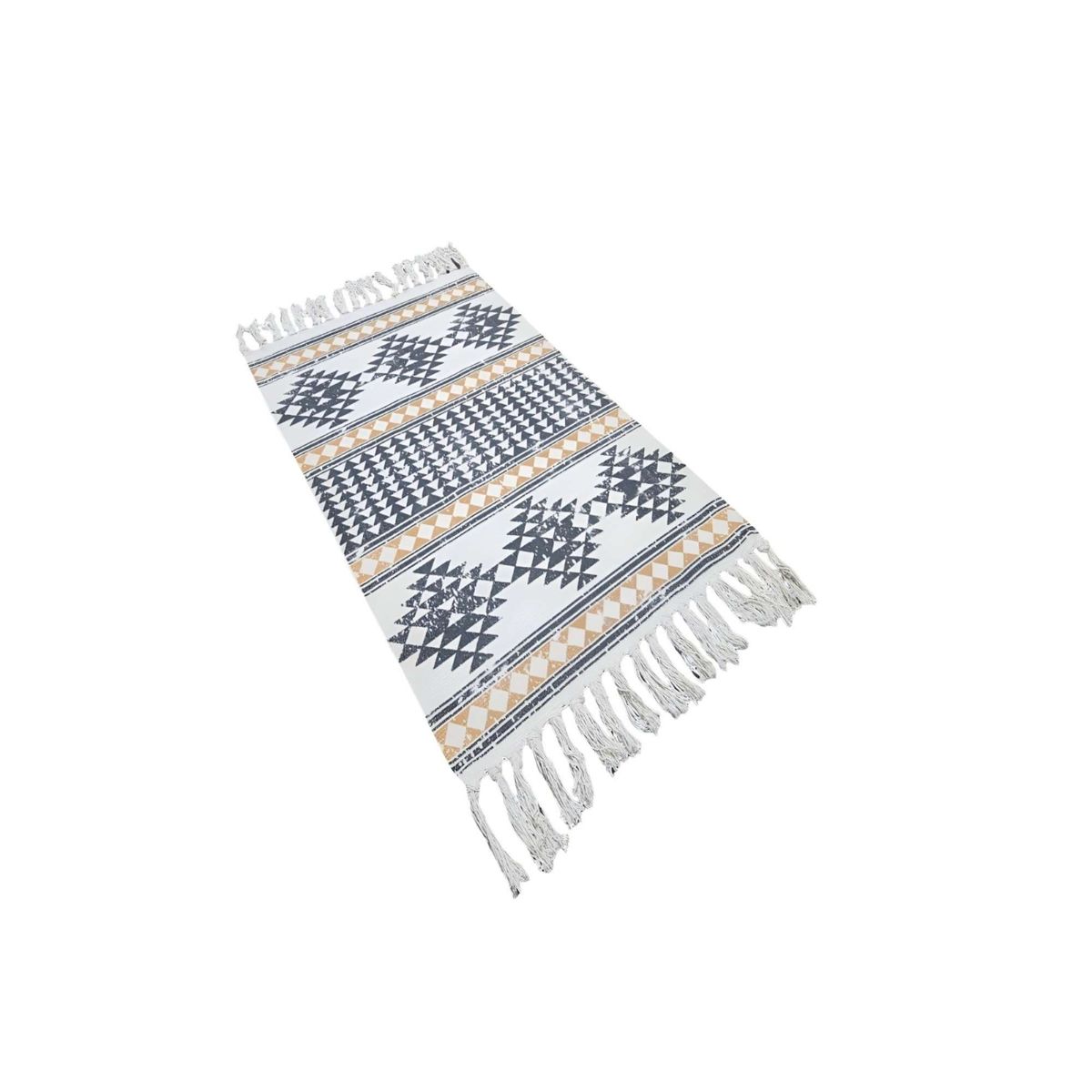 GENERICO - SET DE 2 BAJADAS DE CAMAS DECORATIVAS 60x90cm 07