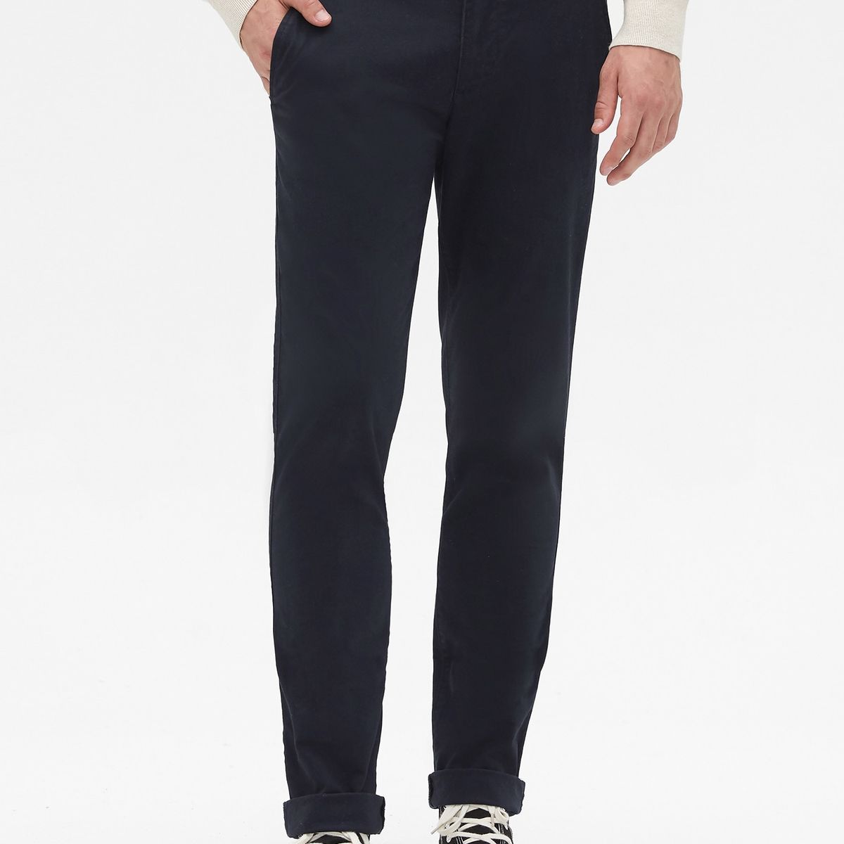 GAP - Pantalón Hombre Gap Skinny Khaki Azul