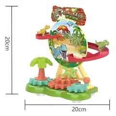GENERICO - Pista De Dinosaurios Juguete Didáctico Con Engranajes Niños
