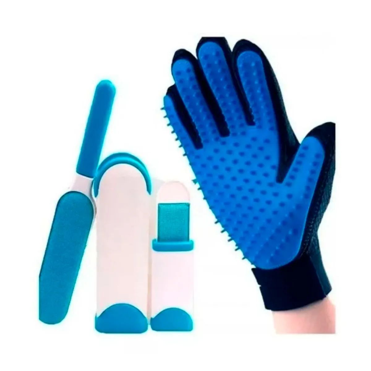 IRM - Cepillo Guante Saca Pelos Pelusas De Mascotas Perros Gatos