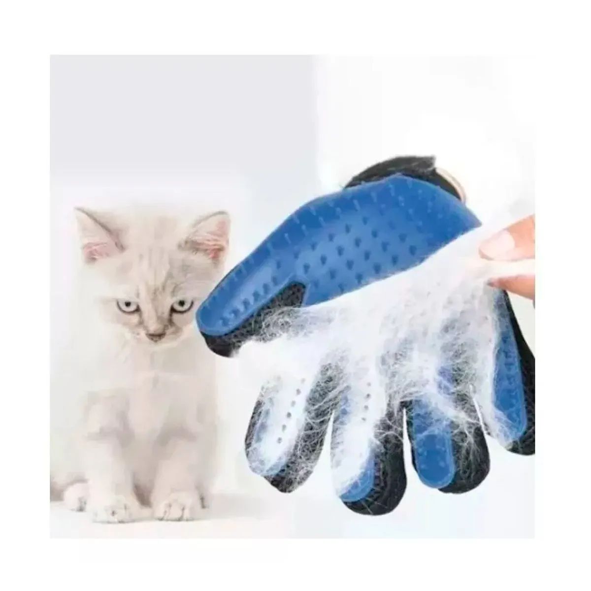 IRM - Cepillo Guante Saca Pelos Pelusas De Mascotas Perros Gatos