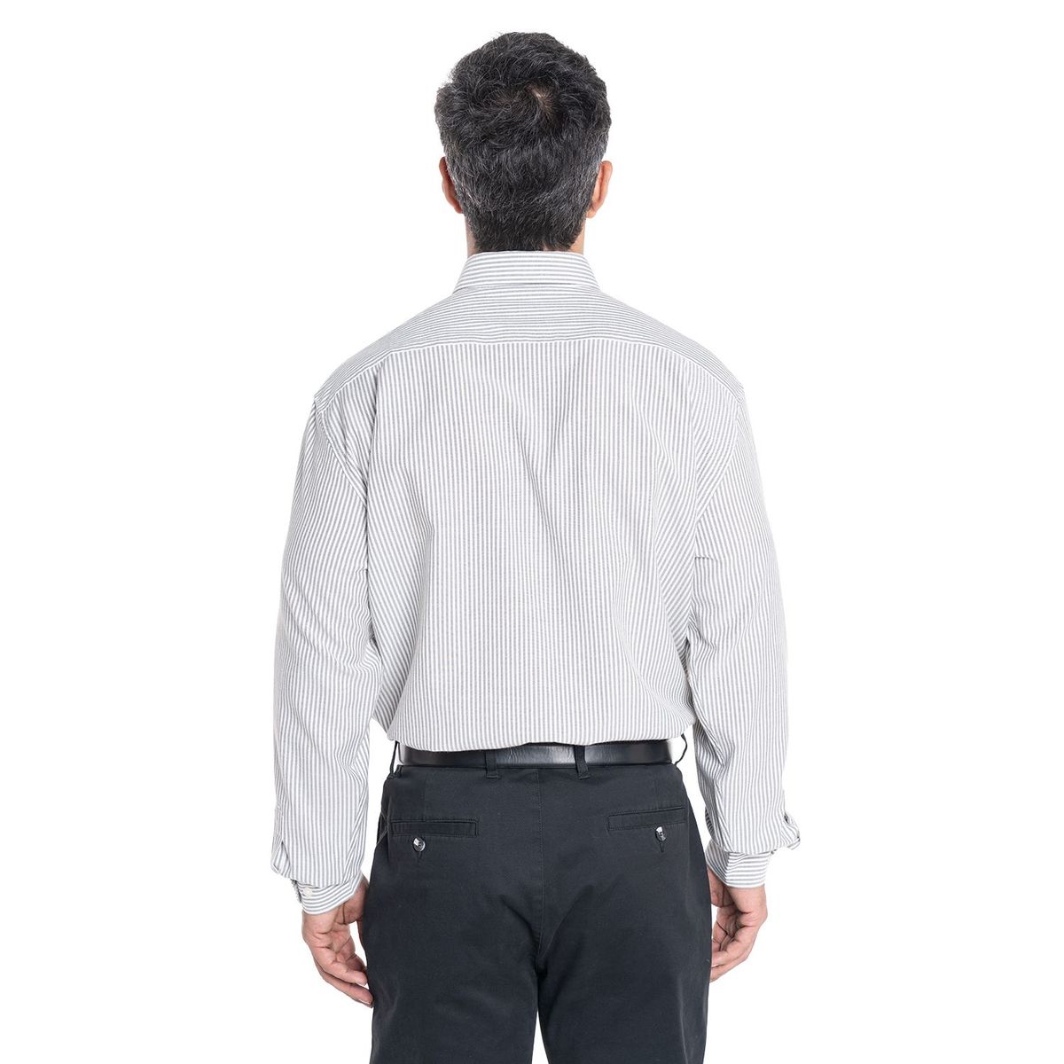 KOTTING - Camisa Manga Larga Oxford Rayas Hombre
