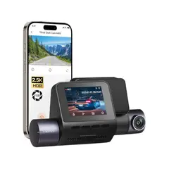 70MAI - Set Dual A410-1 Cámara Para Vehículo 25K HDR GPS ADAS NightVis Wi-Fi A410 + RC21
