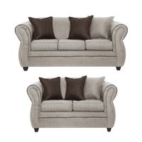 Juego de Living 3 2 Emili Beige