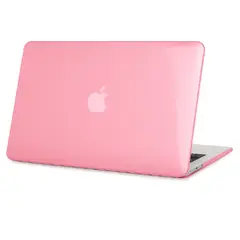 GENERICO - Carcasa protectora para Macbook Retina 12 Rosado