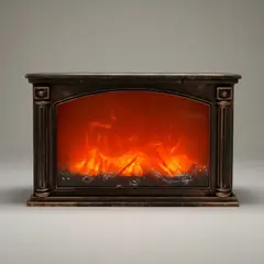 GENERICO - Chimenea Decorativa Con Efectos Llamas 3d No Calienta