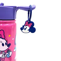 Botella Insulada 500ml con Argolla y Llavero Minnie Licencias