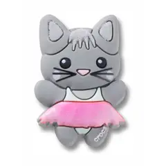 CROCS - Jibbitz Gatito Ballerina Rosa