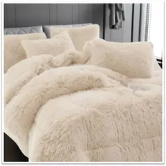 DIANA - COBERTOR PELUDO PREMIUN CON CHIPORRO TAMAÑO 2 PLAZA UNICOLOR