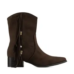 WEIDE - Botín Taco Mujer Casual PU Textil CZY661