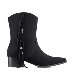 WEIDE - Botín Taco Mujer Casual PU Textil CZY661
