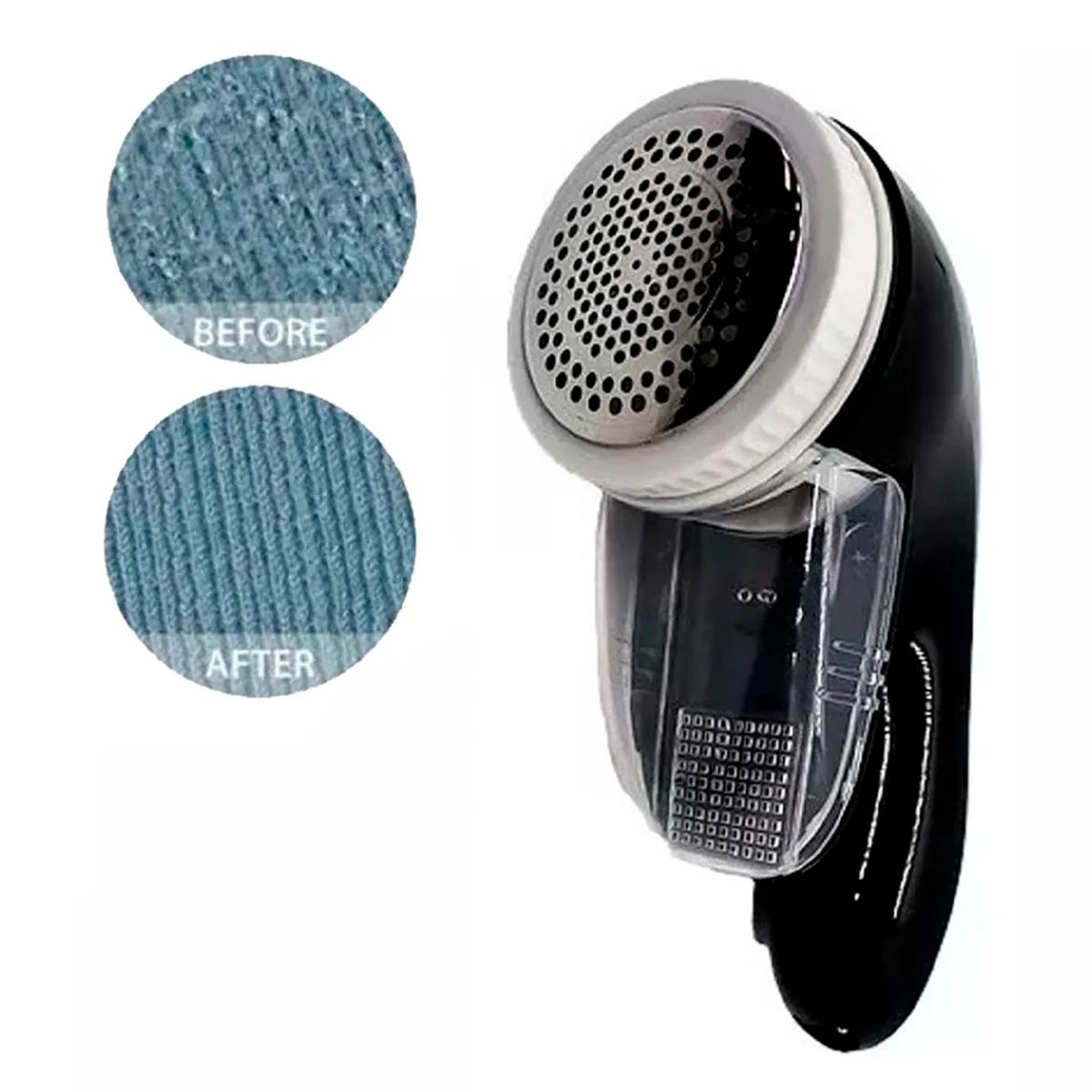 IRM - Aspirador Quita Saca Pelusas Electrico Ropa Negro