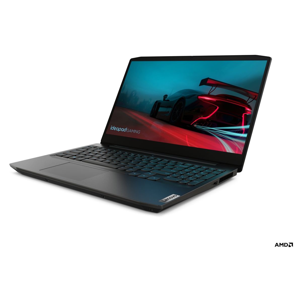 LENOVO - Notebook Lenovo Gamer Ideapad 3 AMD Ryzen 5 8GB RAM 256GB SSD + 1TB HDD 15.6" FHD GTX 1650 Ti 4GB