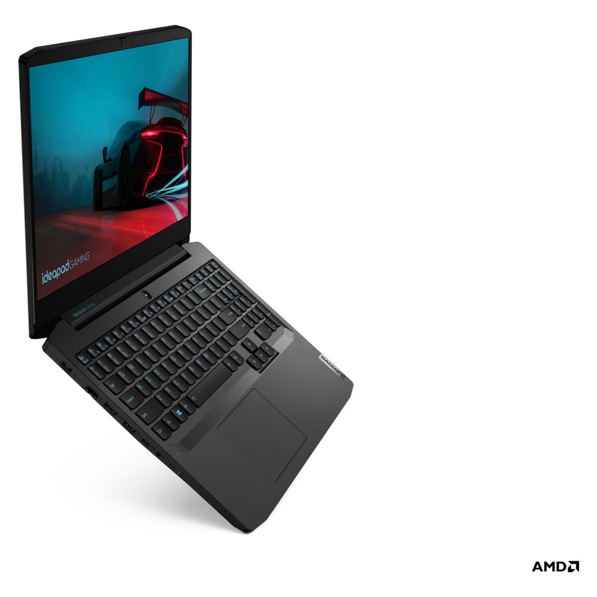 LENOVO - Notebook Lenovo Gamer Ideapad 3 AMD Ryzen 5 8GB RAM 256GB SSD + 1TB HDD 15.6" FHD GTX 1650 Ti 4GB