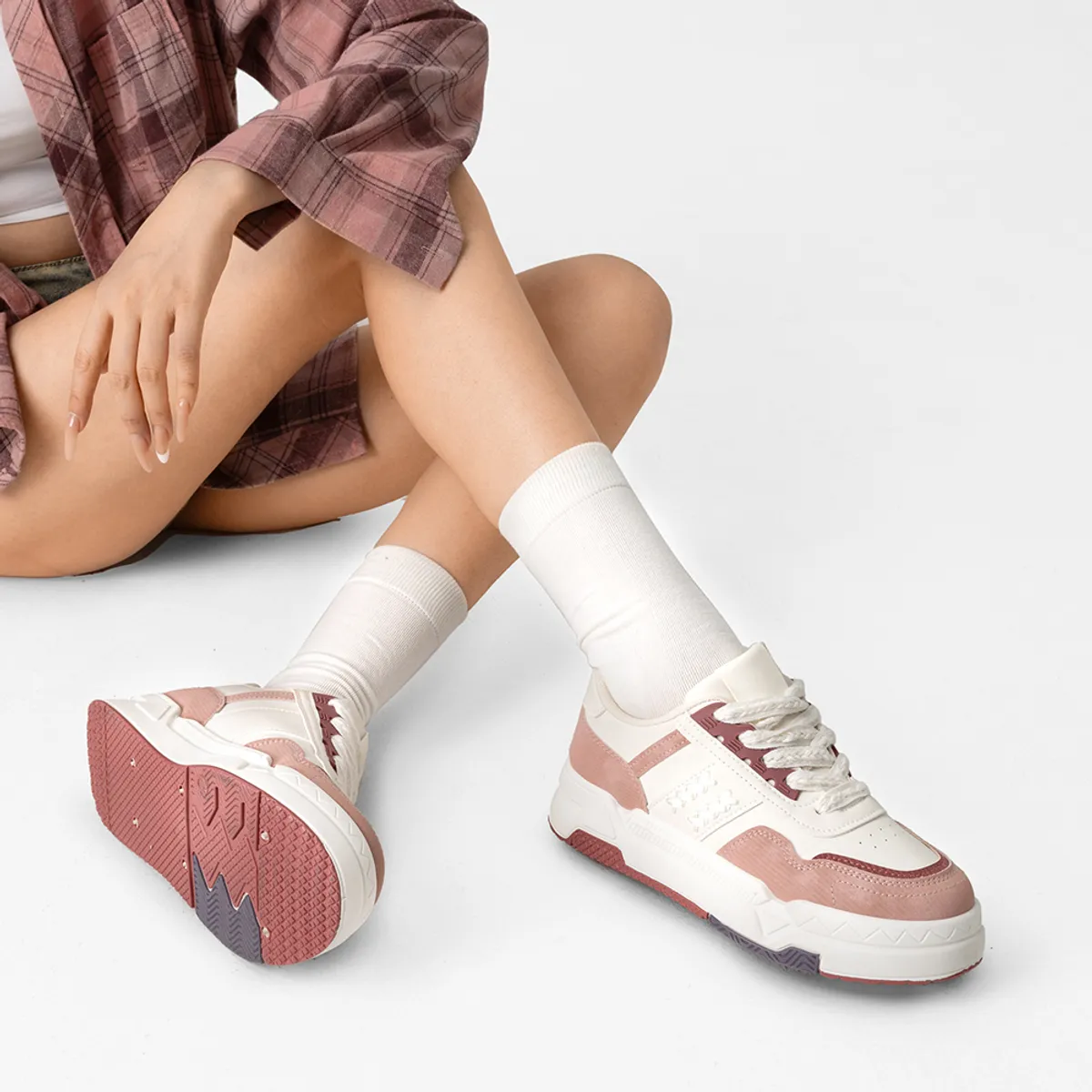 WEIDE - Zapatilla Deportiva Casual De Colores Mujer Weide LT135