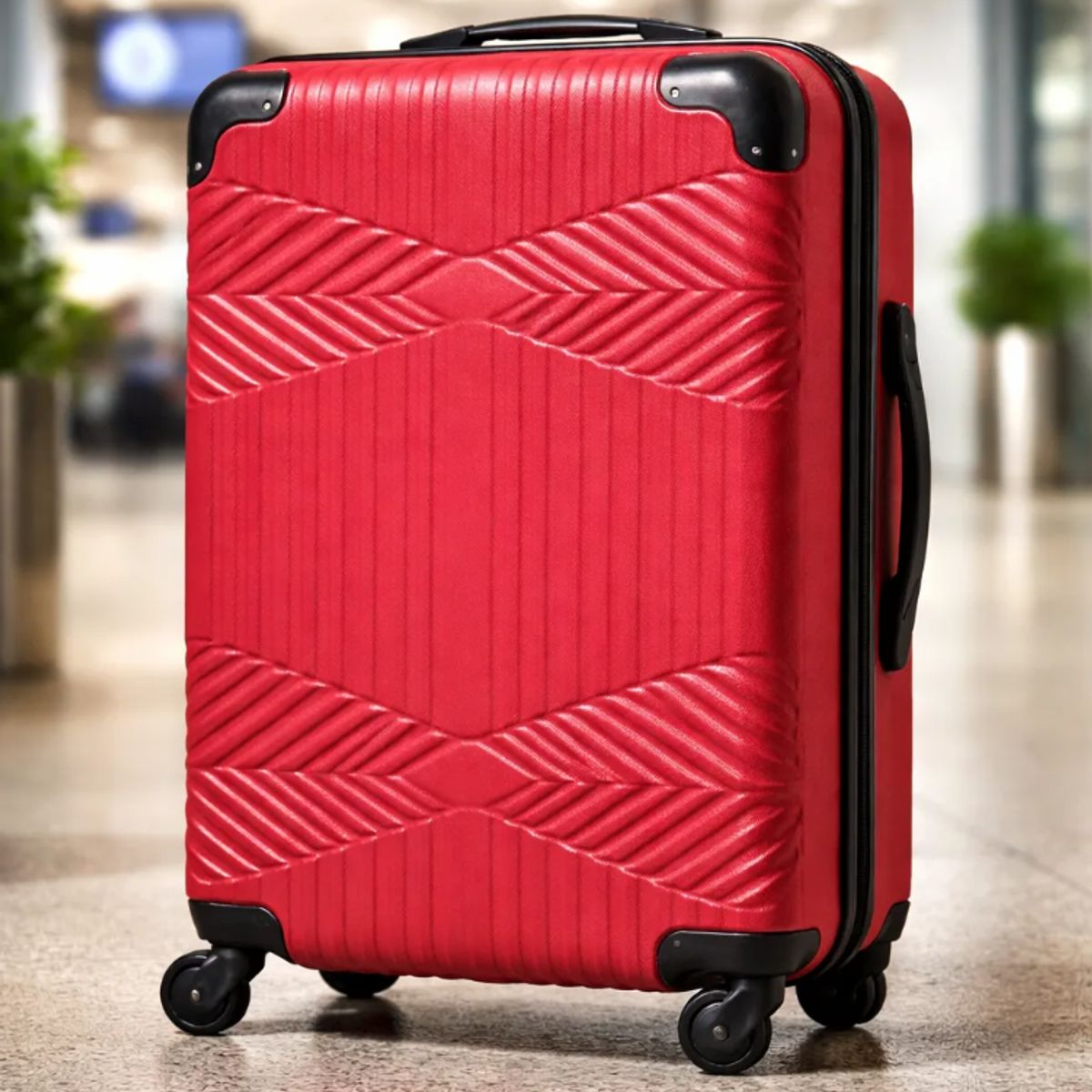 GENERICO - Maleta Grande Bodega 30 kg Rojo XL.