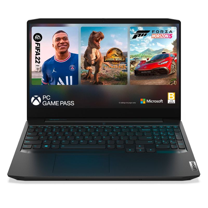 LENOVO - Notebook Ideapad Gaming 3 Intel Core i7 8GB RAM 512GB SSD NVIDIA GeForce GTX 1650 Ti 4GB GDDR6 15.6"