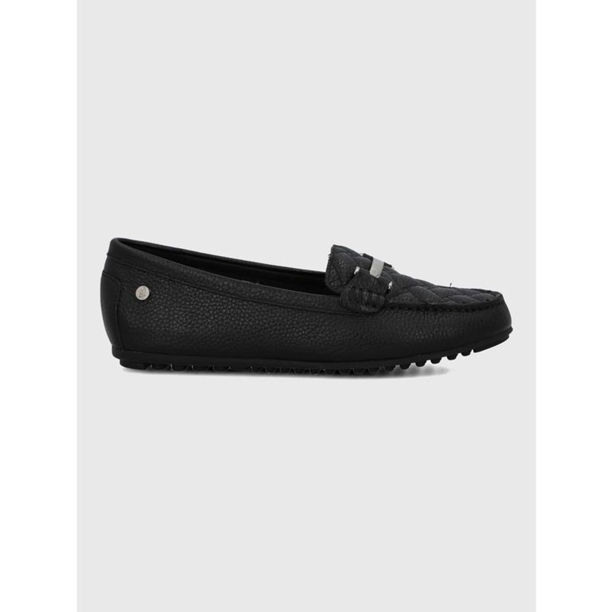 HUSH PUPPIES - Mocasin Cuero Mujer Silvia Negro HUSH PUPPIES