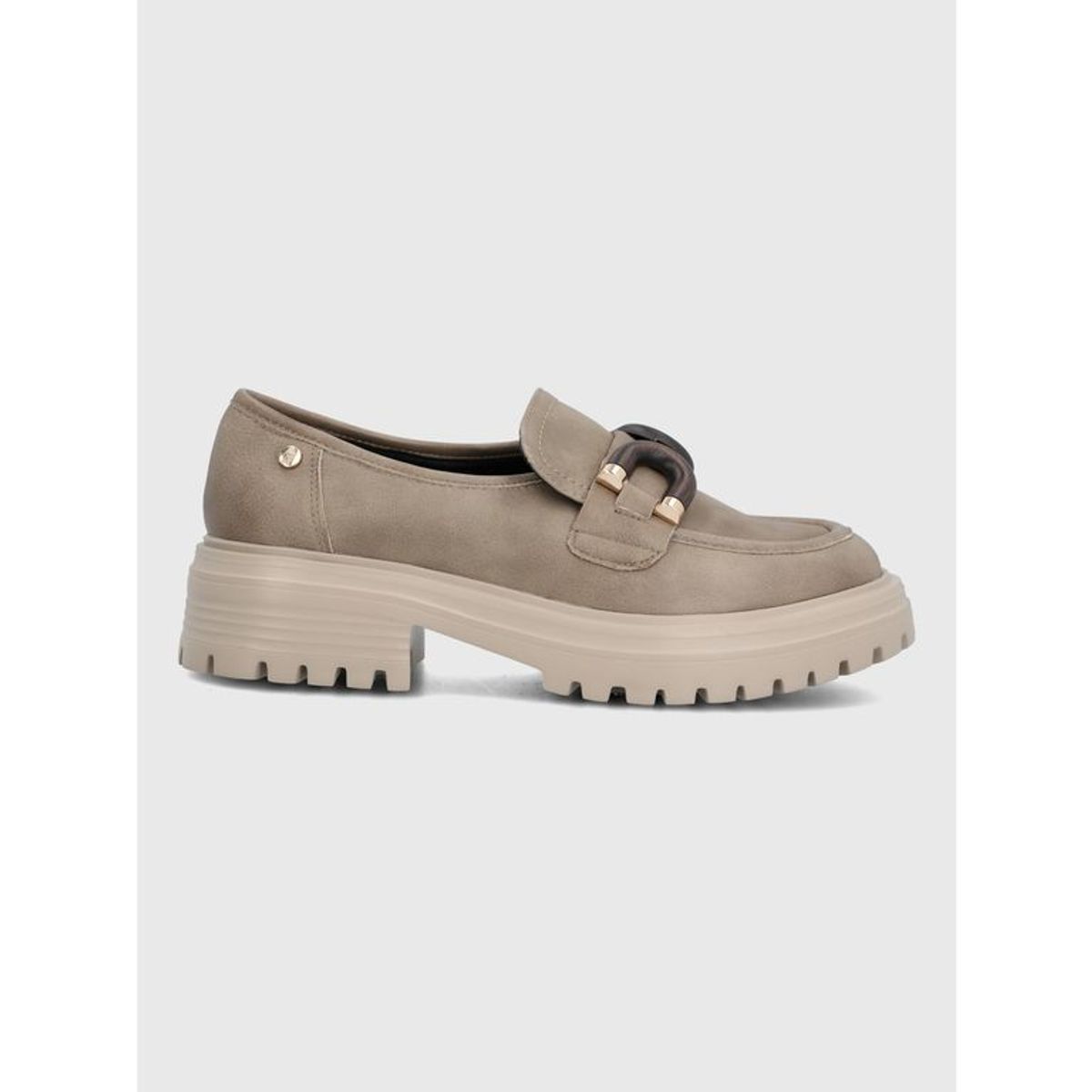HUSH PUPPIES - Mocasin Cuero Mujer Botana Café HUSH PUPPIES