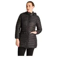 LORENZO DI PONTTI - Parka Básica Mujer Negro