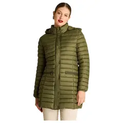 LORENZO DI PONTTI - Parka Básica Mujer Verde