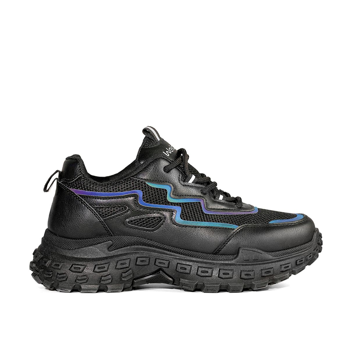 WEIDE - Zapatillas Negro Casual Mujer Weide SL02