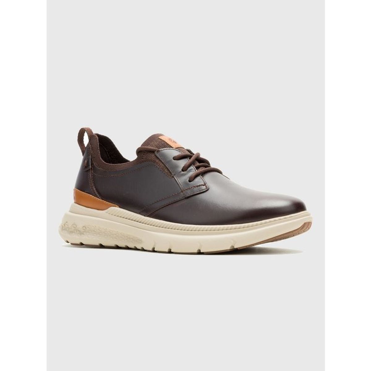HUSH PUPPIES - Zapato Cuero Hombre Excel Laceup Café HUSH PUPPIES