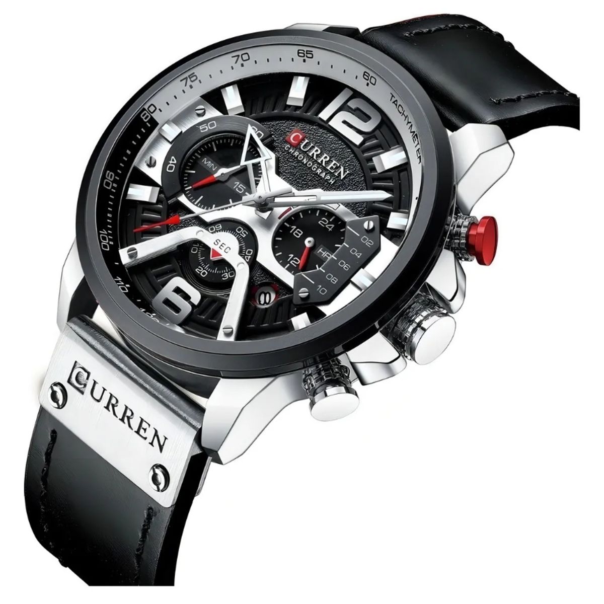 CURREN - Reloj Curren 8329 Negro Hombre Elegante Lujo