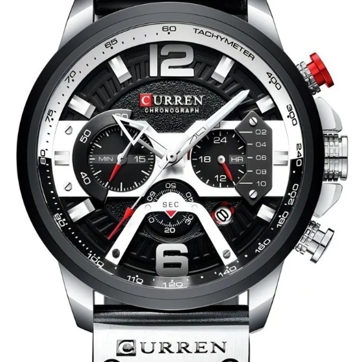 CURREN - Reloj Curren 8329 Negro Hombre Elegante Lujo