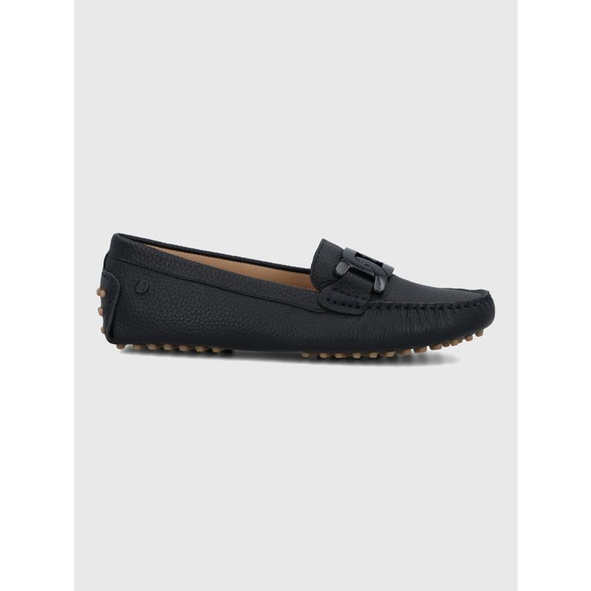 HUSH PUPPIES - Mocasin Cuero Mujer Simona Azul HUSH PUPPIES