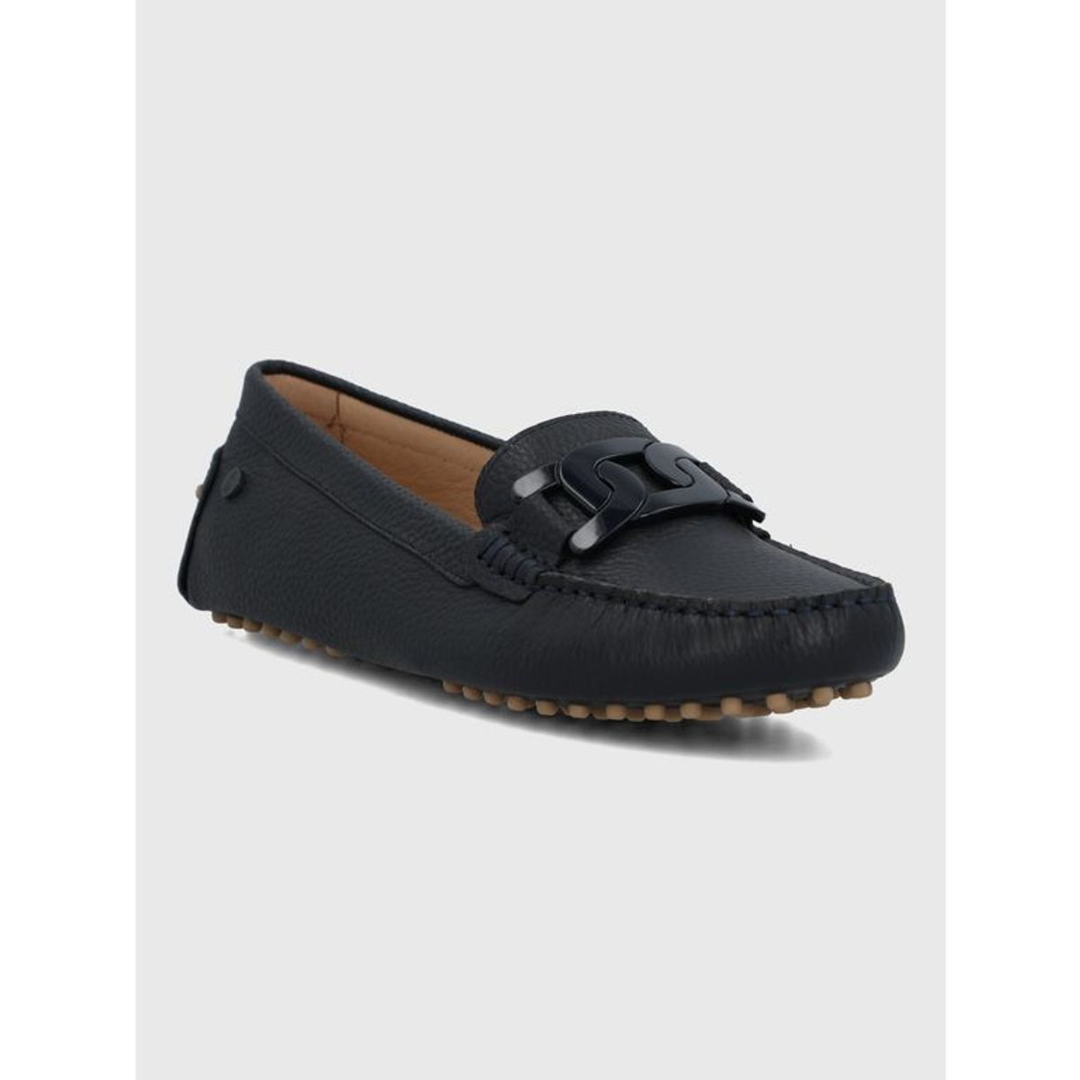 HUSH PUPPIES - Mocasin Cuero Mujer Simona Azul HUSH PUPPIES