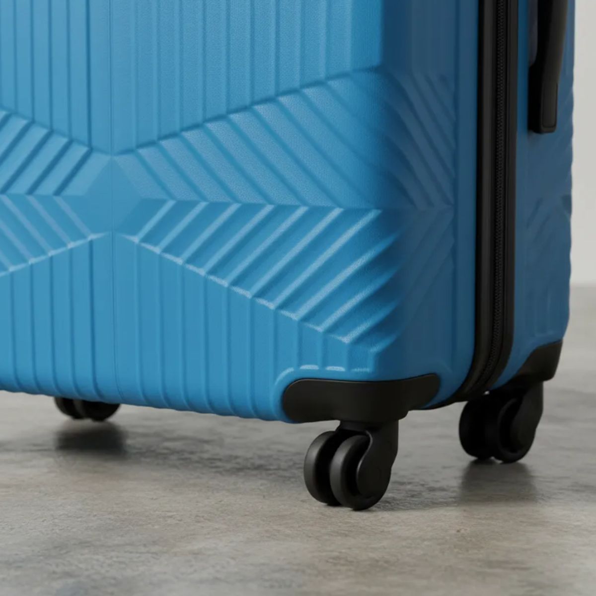 GENERICO - Maleta Grande Bodega 23 kg Celeste Acero.