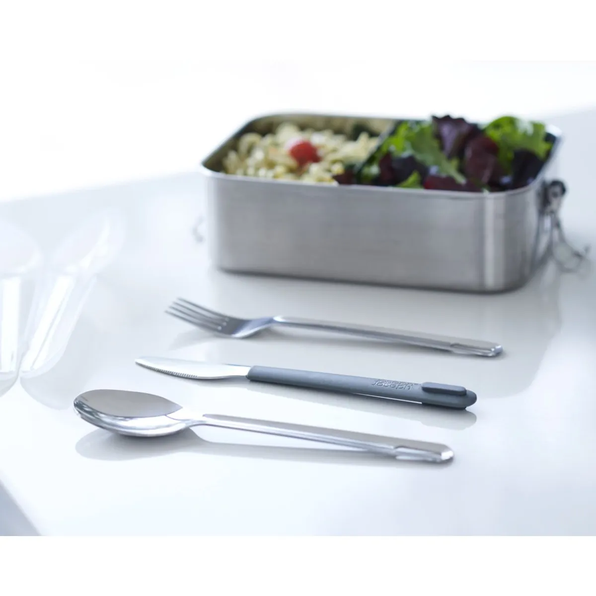 JOSEPH JOSEPH - Set Cubiertos Acero Inoxidable Joseph Joseph Duo Acero Inox 3 Piezas