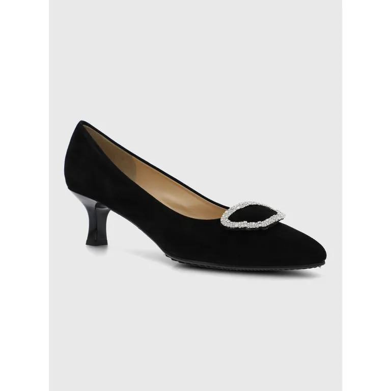Zapato Brunate Cuero Mujer Merici Negro
