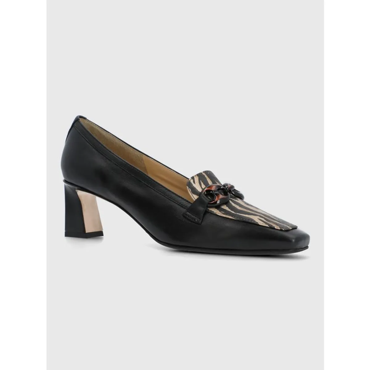 HUSH PUPPIES - Zapato Brunate Cuero Mujer Dogana Negro HUSH PUPPIES
