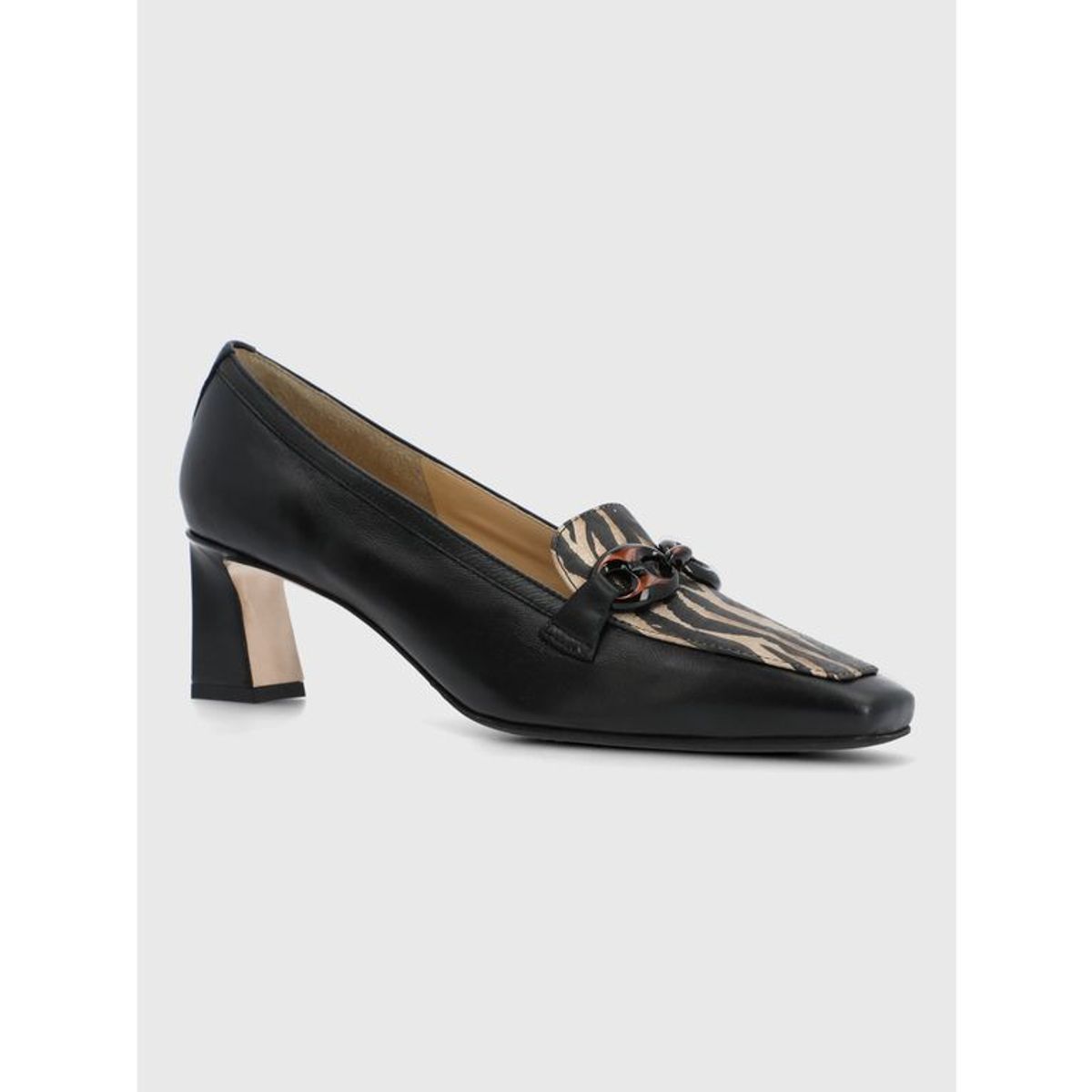 HUSH PUPPIES - Zapato Brunate Cuero Mujer Dogana Negro HUSH PUPPIES