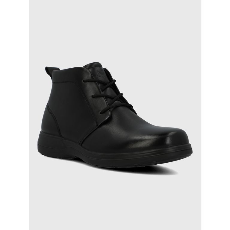 Botin Cuero Hombre Ansel Negro