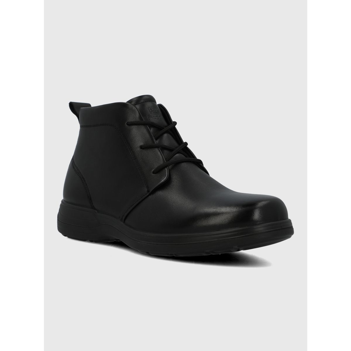 HUSH PUPPIES - Botin Cuero Hombre Ansel Negro HUSH PUPPIES