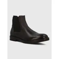 HUSH PUPPIES - Botin Italiano Cuero Hombre Leone Café