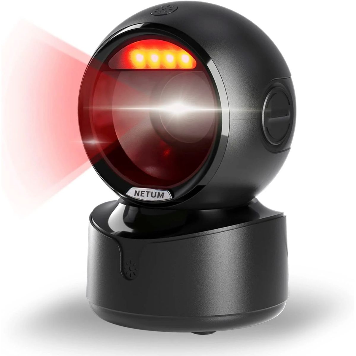 NETUM - Escaner Lector de Código de Barras omnidireccional USB 1D 2D QR POS NETUM NT-A5